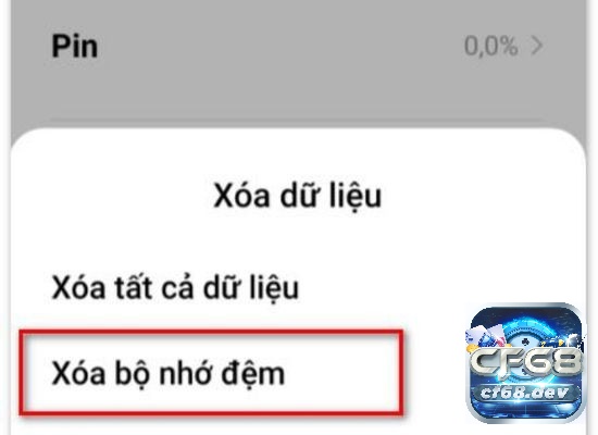 Xóa bộ nhớ cache của Free Fire và hệ thống là cách giảm lag Free Fire để loại bỏ các tệp tin tạm thời gây chậm máy
