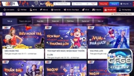 Đăng nhập Neo79 trải nghiệm kho game cá cược đỉnh cao
