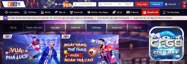 Tìm hiểu thông tin về cổng game NEO79