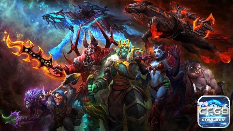 Game Dota 2 sở hữu hơn 120 hero với bộ kỹ năng khác nhau, tạo ra các chiến thuật hiểm hóc
