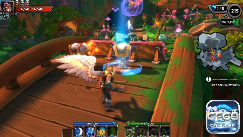 Lối chơi thủ thành - chiến thuật tạo nên nét riêng cho Dungeon Defenders 2