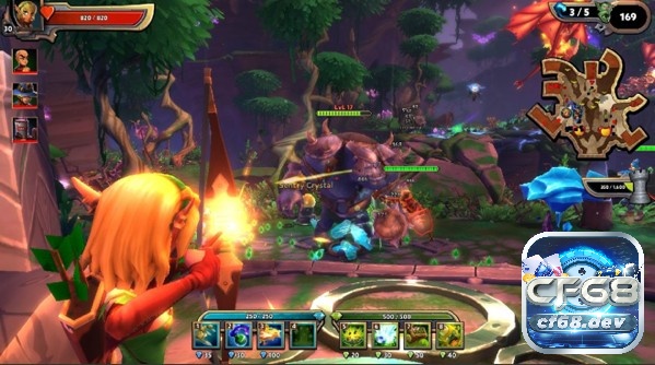 Lớp nhân vật trong Dungeon Defenders 2 đa dạng với nhiều lựa chọn