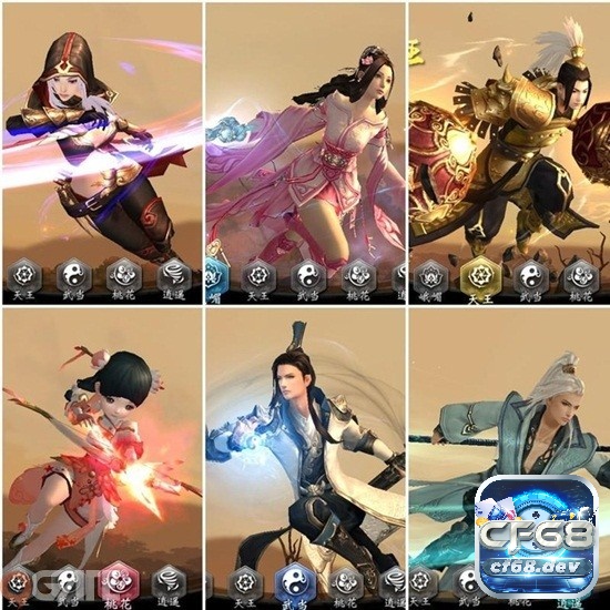 Các nhân vật trong game MOBA sẽ có những đặc điểm và vai trò riêng trong một đội hình