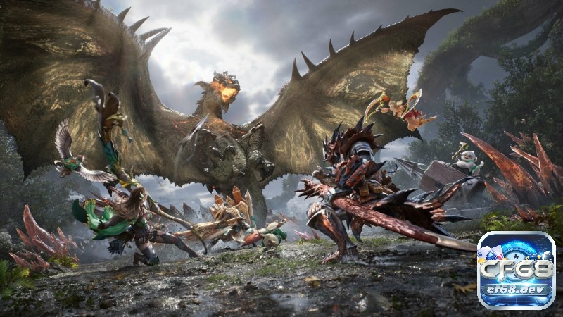 Khám phá thế giới rồng và đi săn cùng Monster Hunter